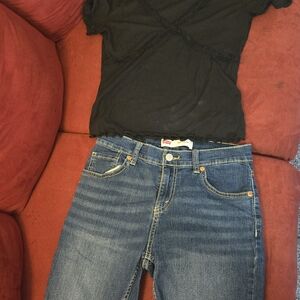 Levi's Women's Dark Blue Straight Leg Jeans